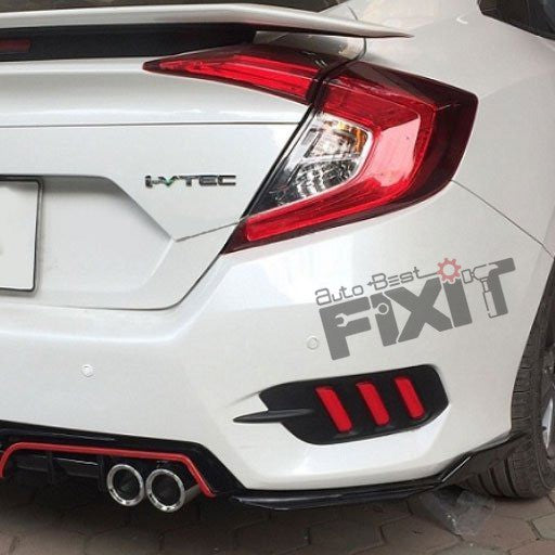 Honda Civic 2016 Bumper Reflector Matrix – Premium Quality Desi