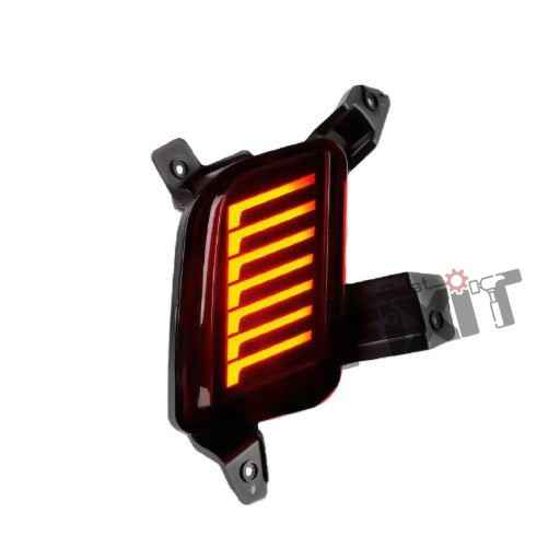 Hyundai Creta 2024 Bumper Reflector Matrix – Durable ABS Constructi