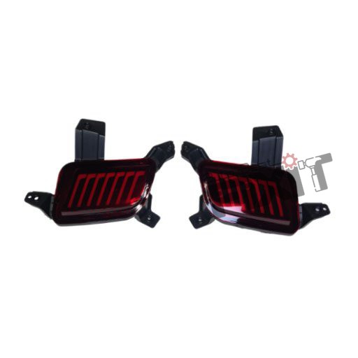 AutoStylenn Hyundai Creta 2024 Bumper Reflector Matrix For HYUNDAI CRETA Compatible with HYUNDAI Creta Vehicle_4