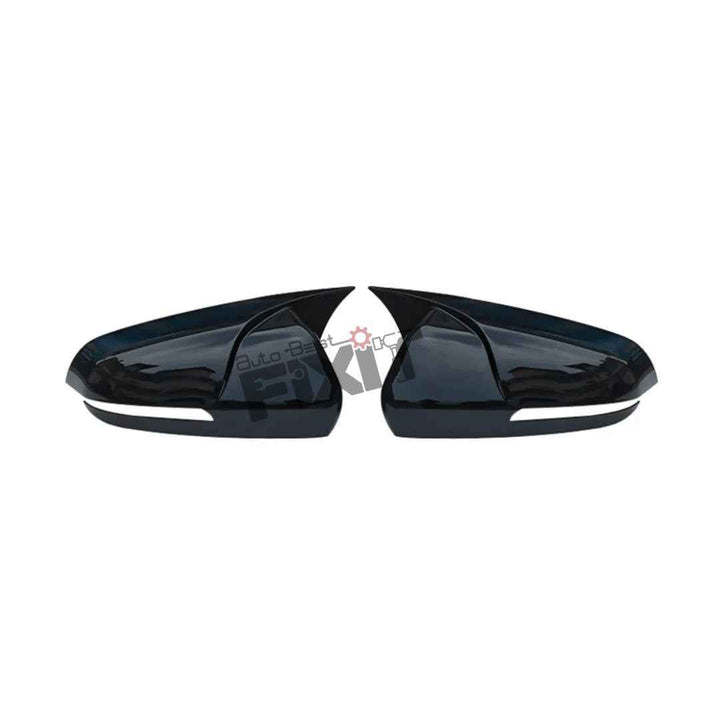 Auto Stylenn Batman Style Car Mirror Cover for Hyundai Creta 2022 Onwards – Easy Installation F