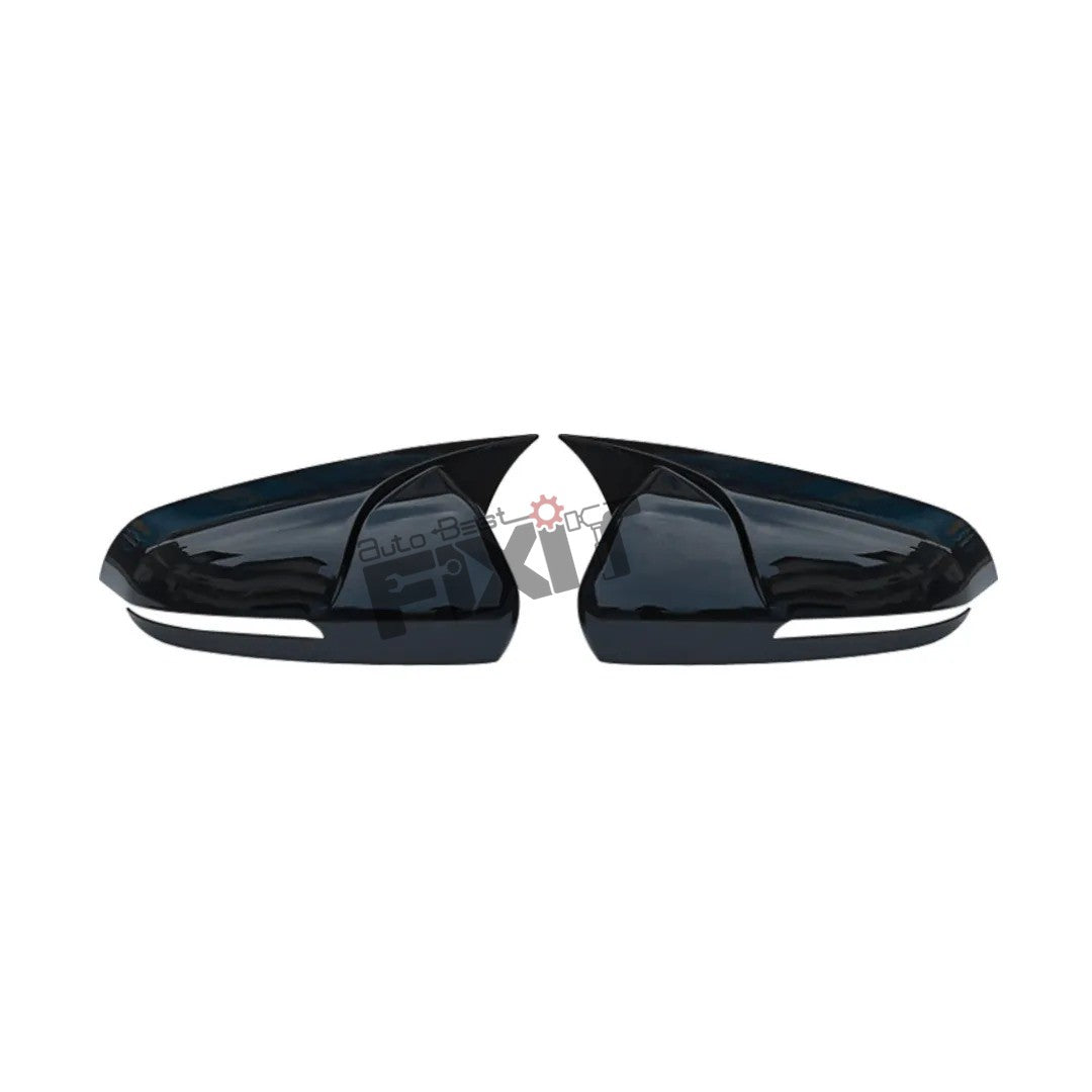 Auto Stylenn Batman Style Car Mirror Cover for Hyundai Creta 2022 Onwards – Easy Installation F