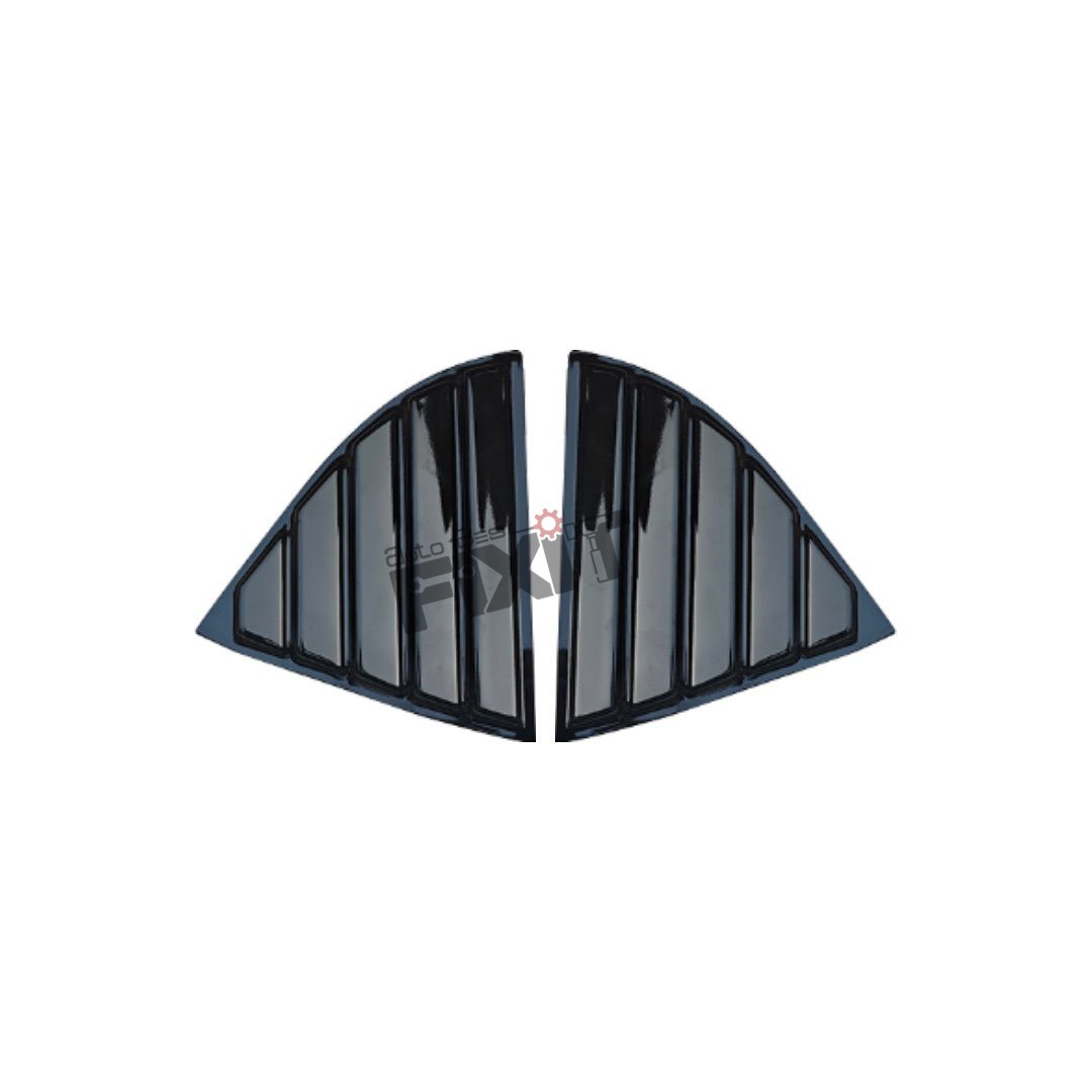 AutoStylenn Hyundai Creta Window Louvers For HYUNDAI CRETA Compatible with HYUNDAI Creta Vehicle