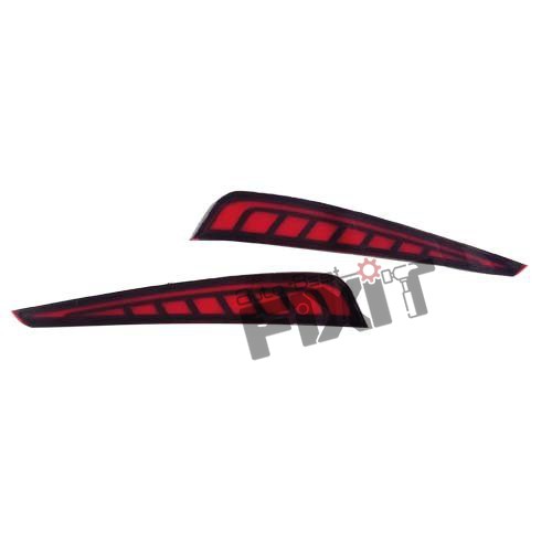AutoStylenn Hyundai i20 2020 Bumper Reflector Compatible with HYUNDAI I 20 Vehicle