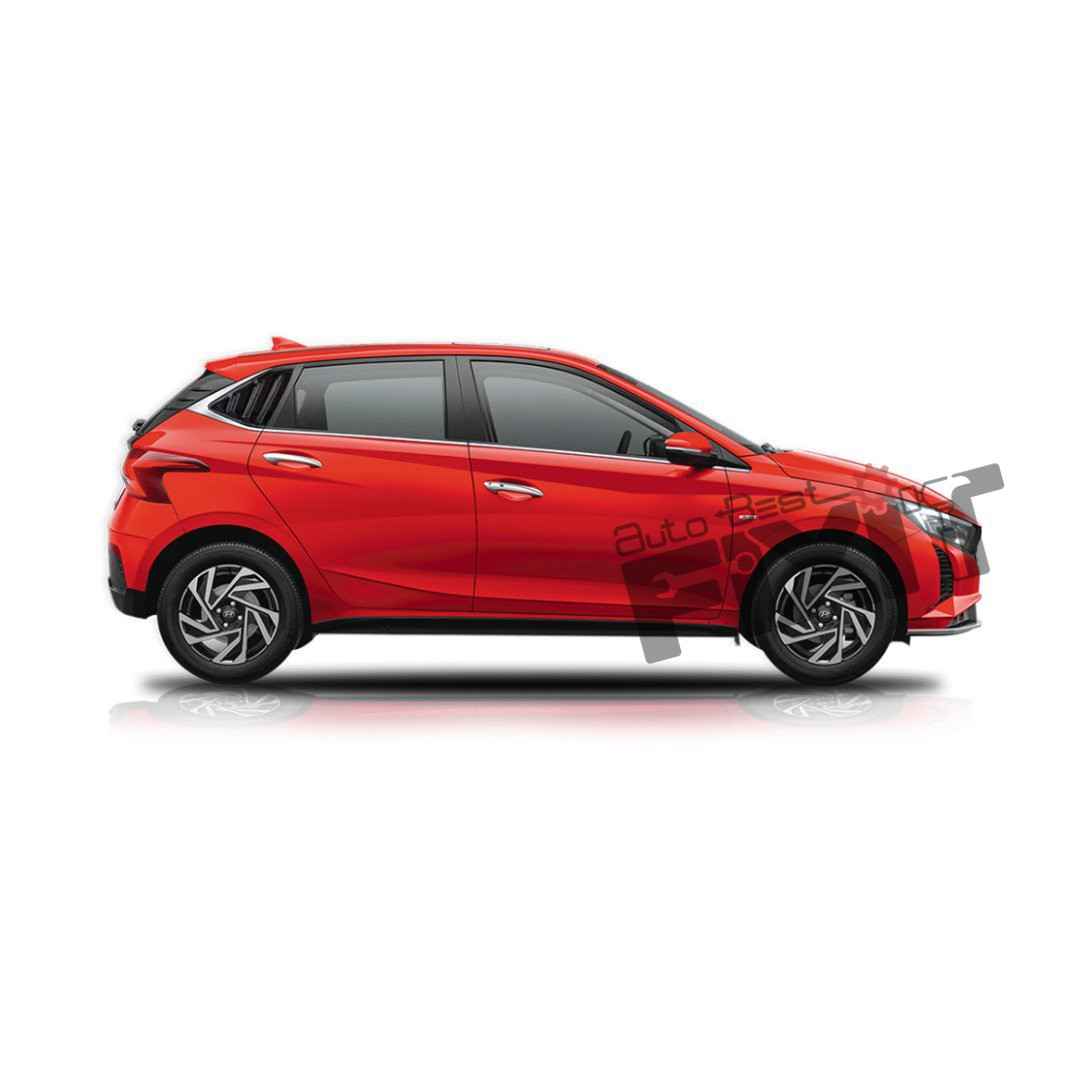 Hyundai i20 Window Louvers – Durable ABS Constructi