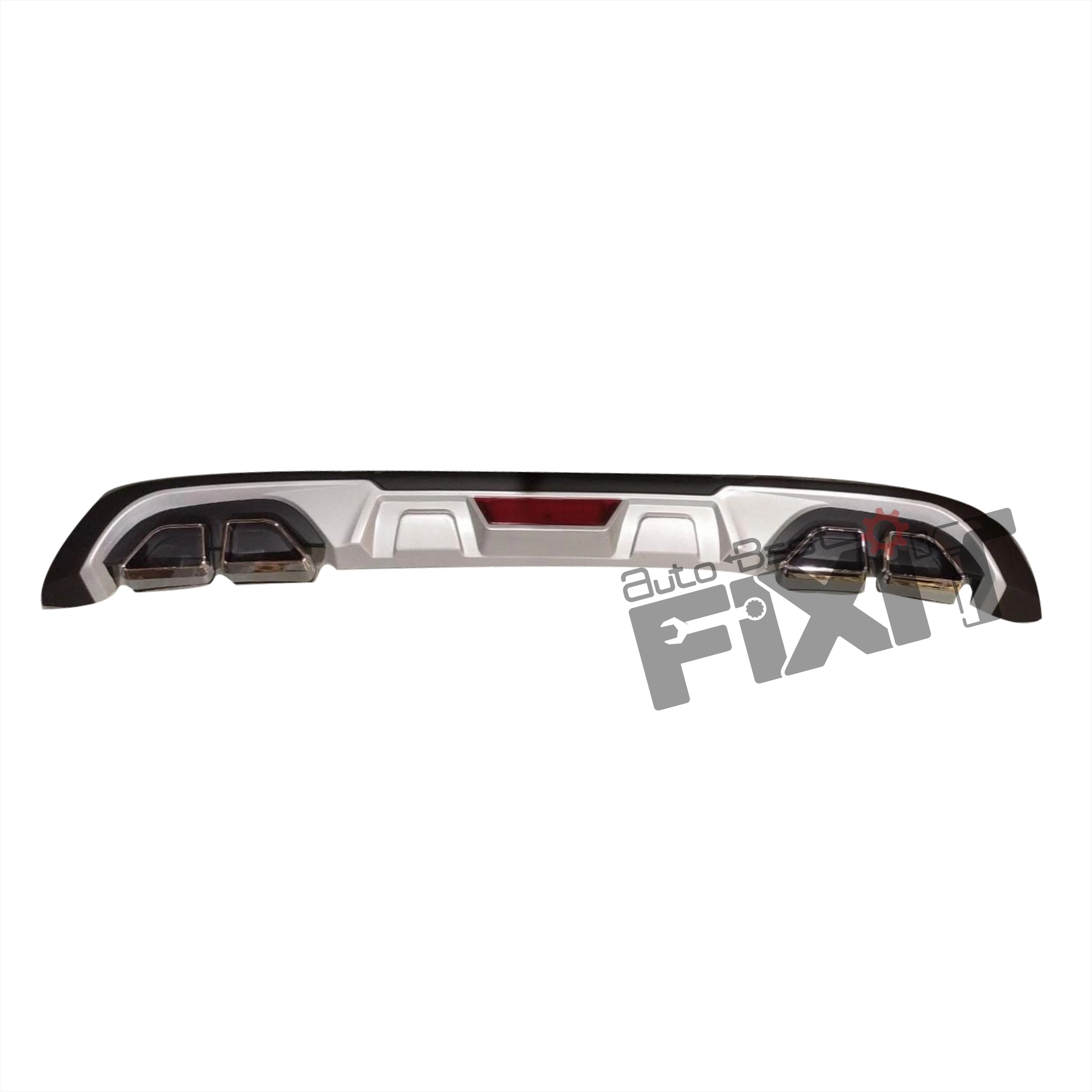 AutoStylenn Hyundai Venue Rear Diffuser For HYUNDAI VENUE Compatible with HYUNDAI Venue Vehicle