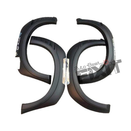 AutoStylenn Isuzu D-Max Fender Flare 2018 Compatible with ISUZU D-Max Vehicle