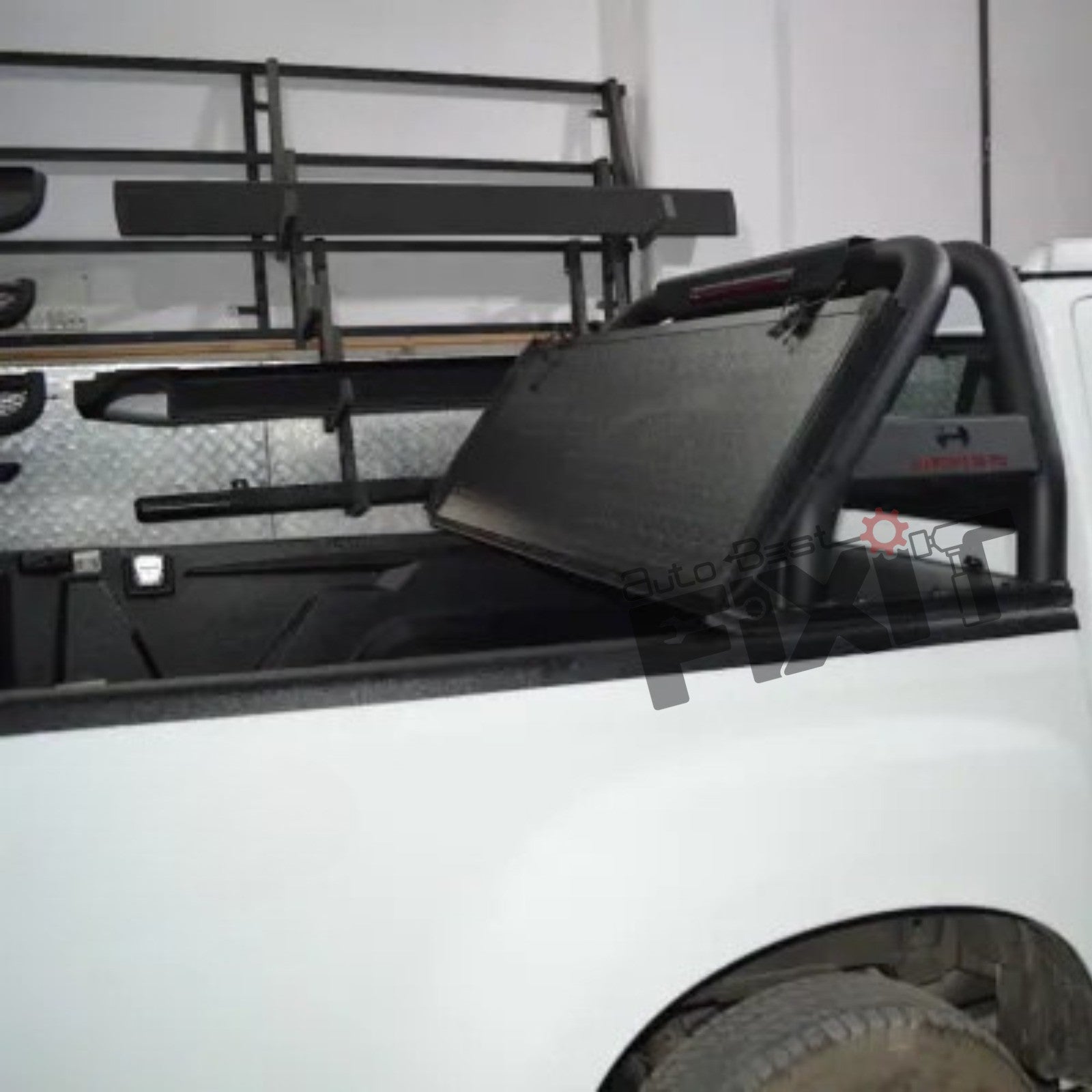 AutoStylenn Isuzu D-MAX Tri-fold Cover For ISUZU D-MAX Compatible with ISUZU D-Max Vehicle_3