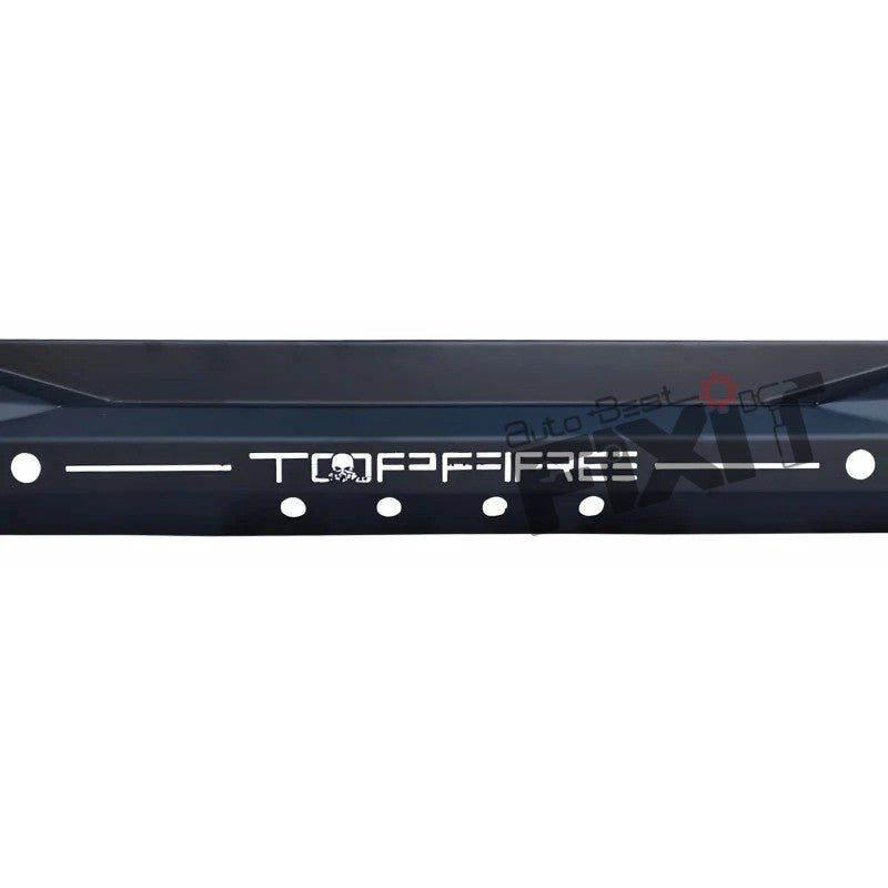 AutoStylenn Jeep Wrangler Top Fire Rear Bumper For JEEP WRANGLER Compatible with JEEP Wrangler Vehicle_4