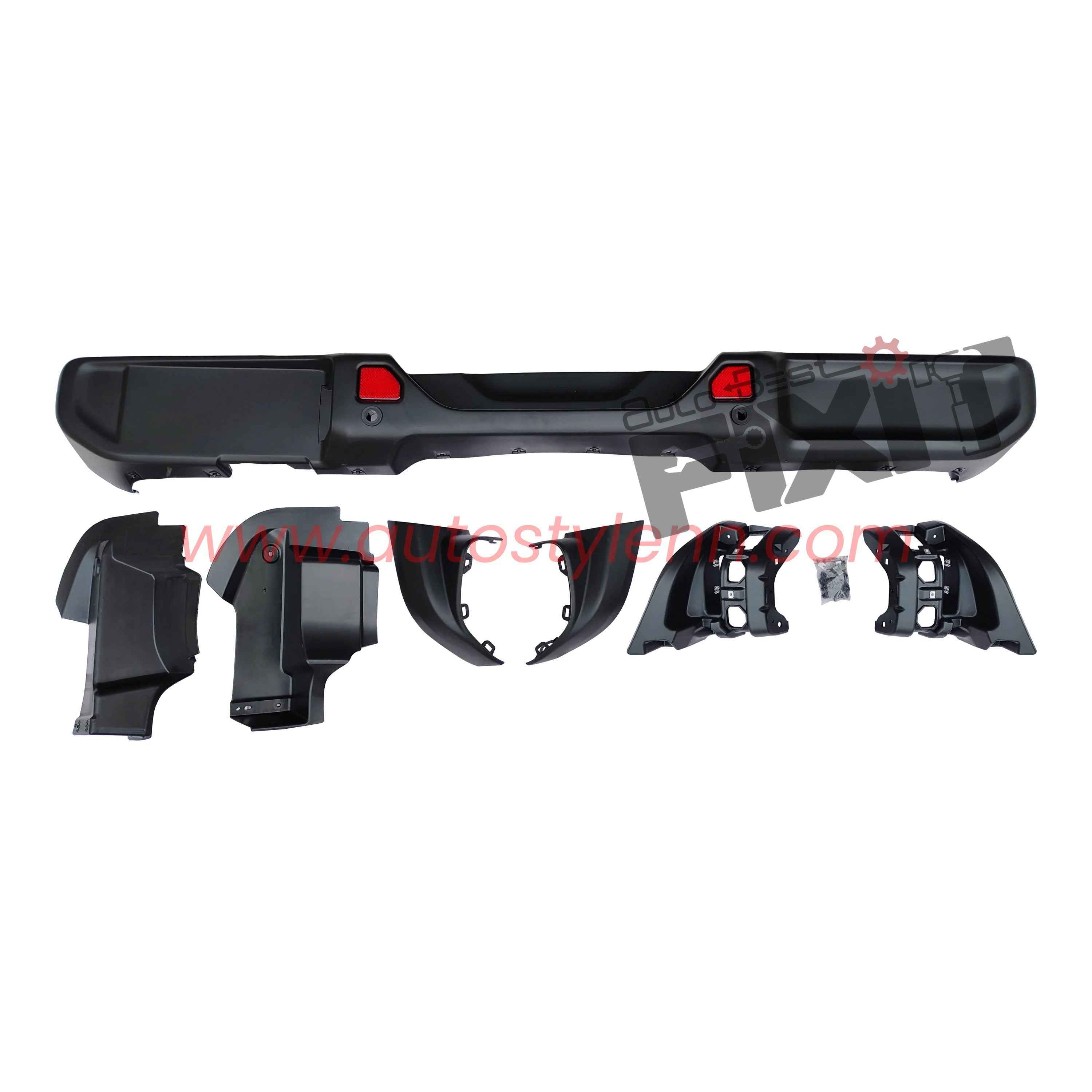 Jeep Wrangler ABS Rear Bumper – Aftermarket Car Accesso