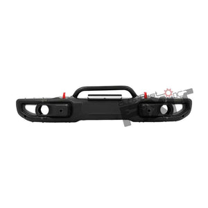 Jeep Wrangler Front Metal Bumper With Bull Bar – Aftermarket Car Accesso