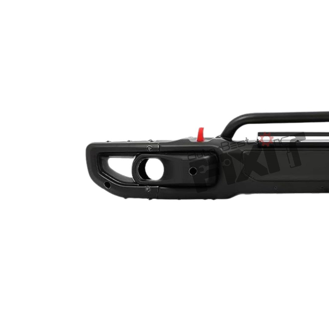 AutoStylenn Jeep Wrangler Front Metal Bumper With Bull Bar For JEEP WRANGLER Compatible with JEEP Wrangler Vehicle_1