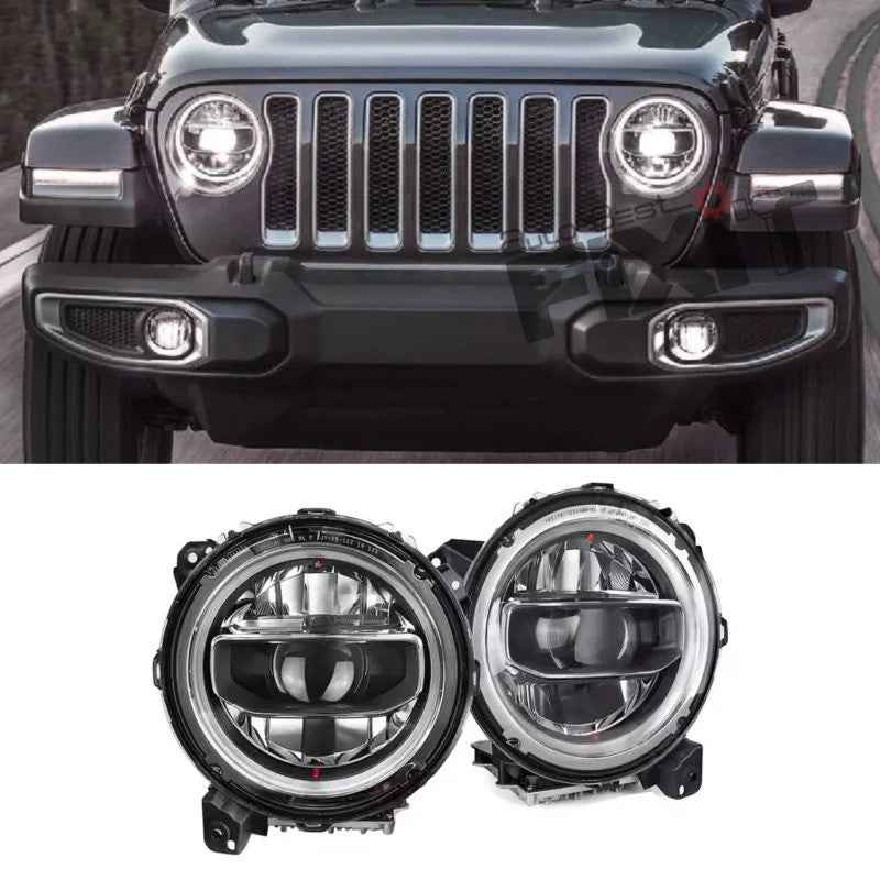 Jeep Wrangler JL Head Lamp – Durable ABS Constructi