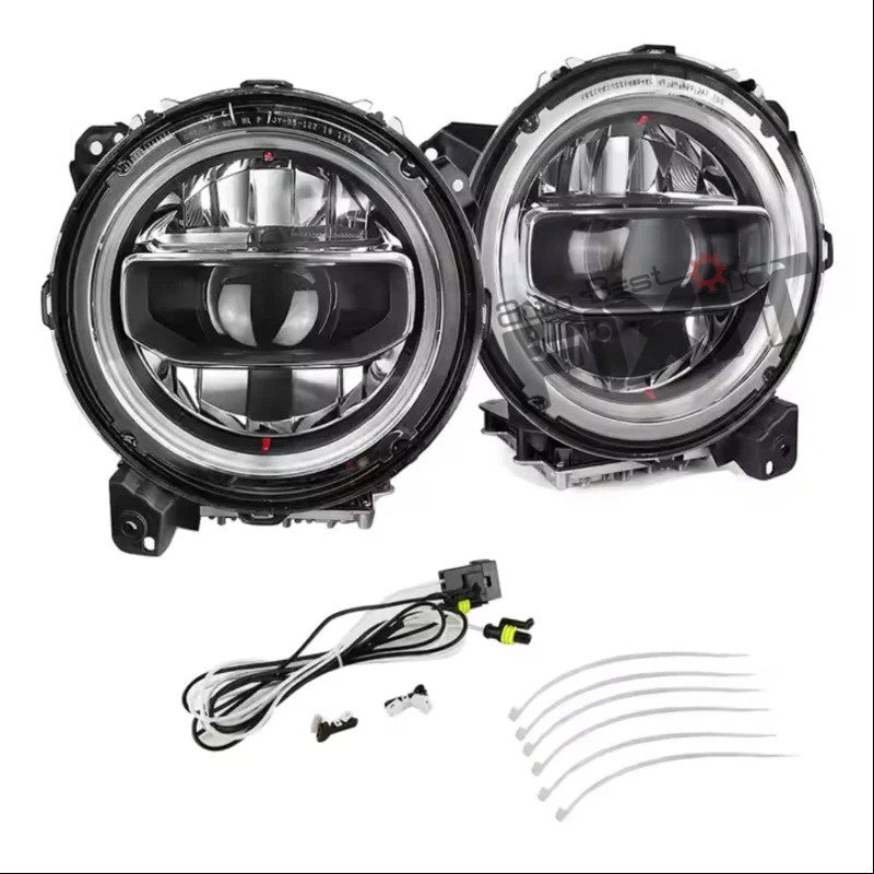 AutoStylenn Jeep Wrangler JL Head Lamp For JEEP WRANGLER Compatible with JEEP Wrangler Vehicle