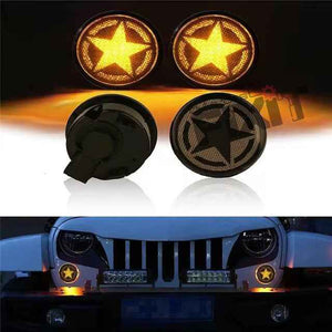 Jeep Wrangler Star Design Indicator Light – Aftermarket Car Accesso