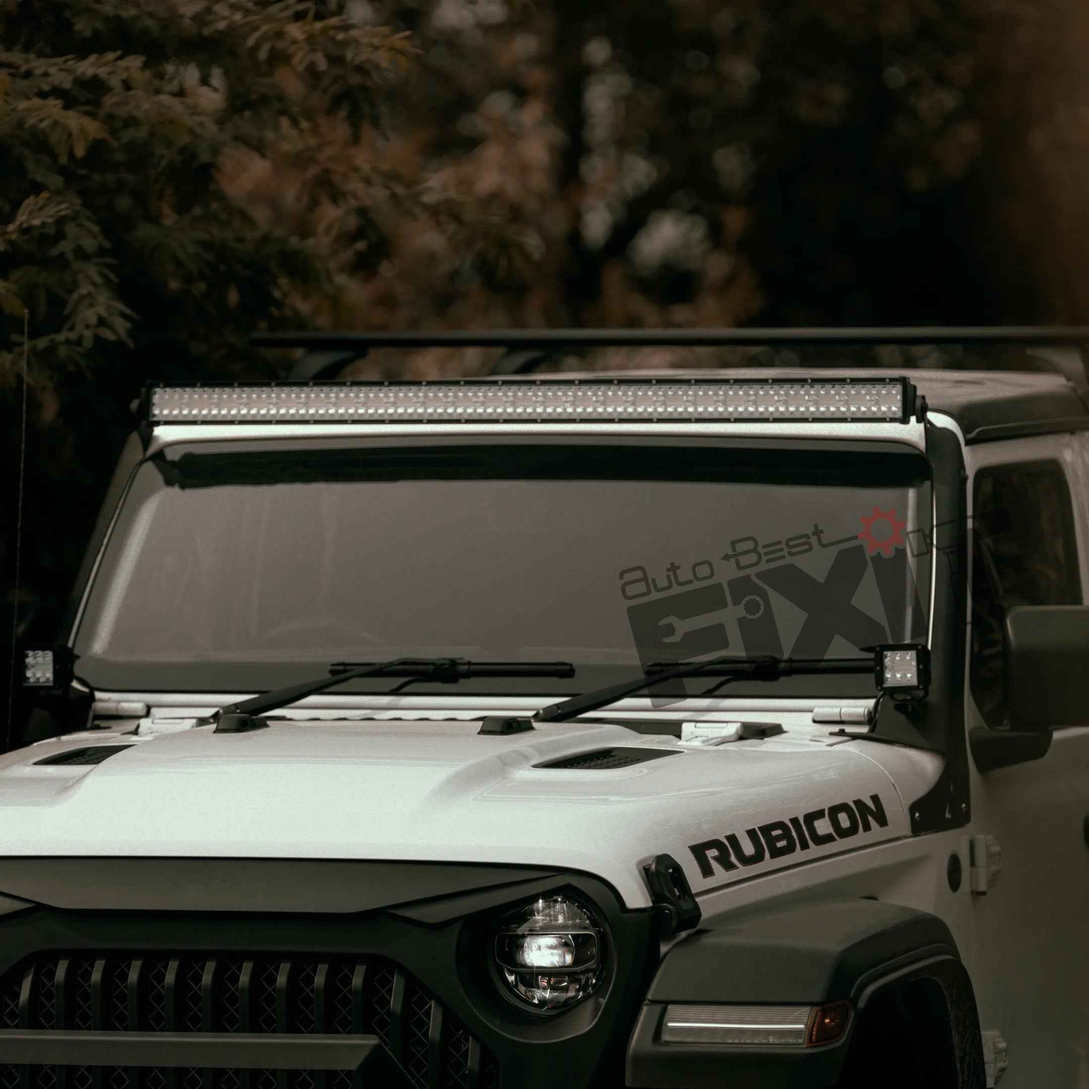 Jeep Wrangler Front Roof Light – Durable ABS Constructi