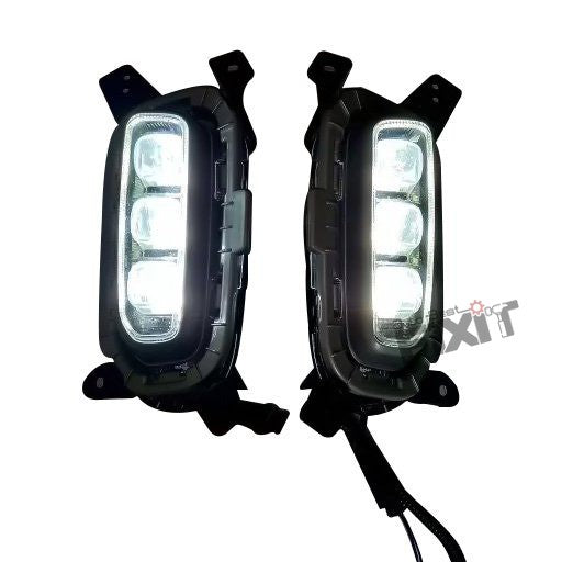 AutoStylenn Kia Seltos 2017 DRL Fog Light For KIA SELTOS Compatible with KIA Seltos Vehicle_6