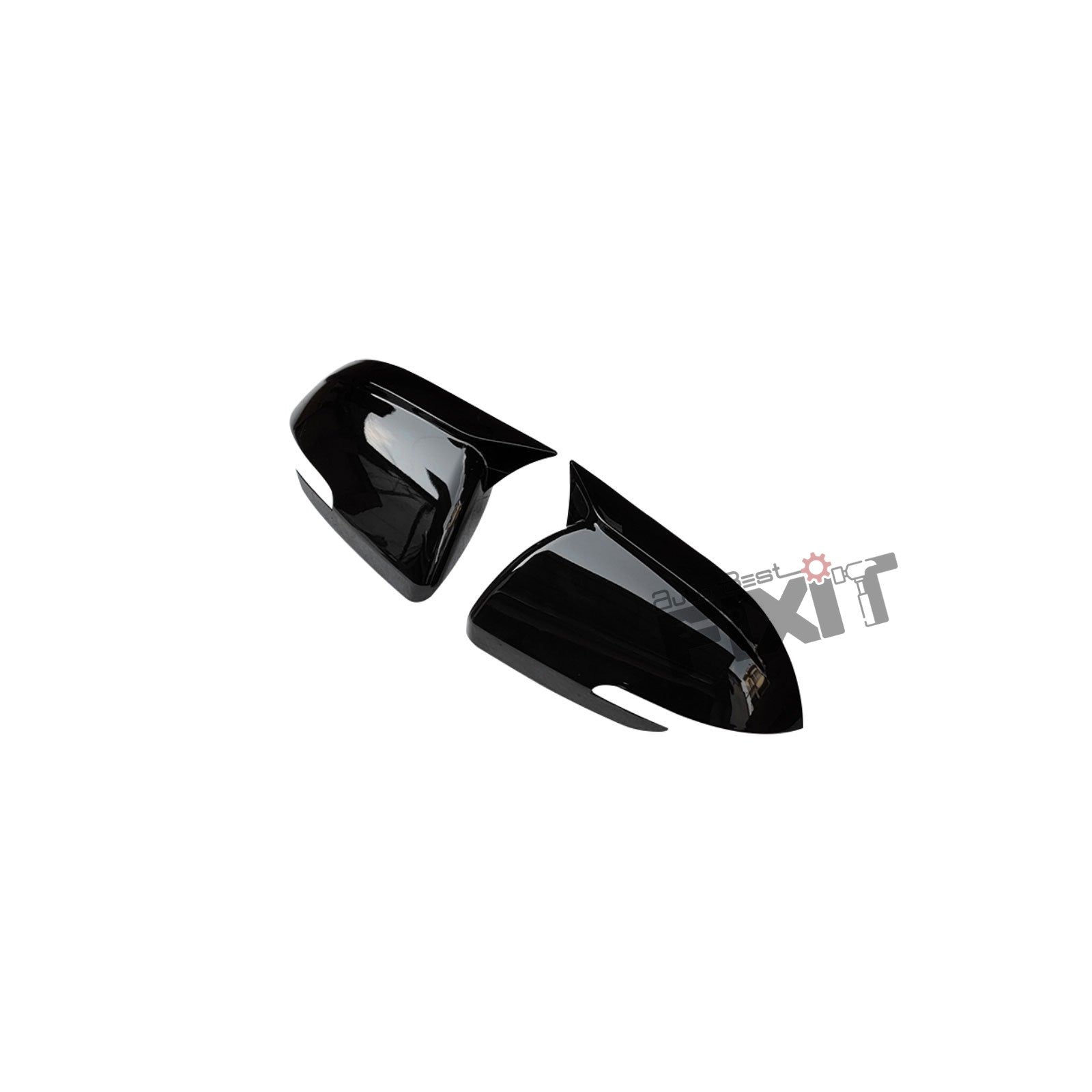 AutoStylenn Kia Seltos Batman Style Mirror Covers For KIA SELTOS Compatible with KIA Seltos Vehicle_6