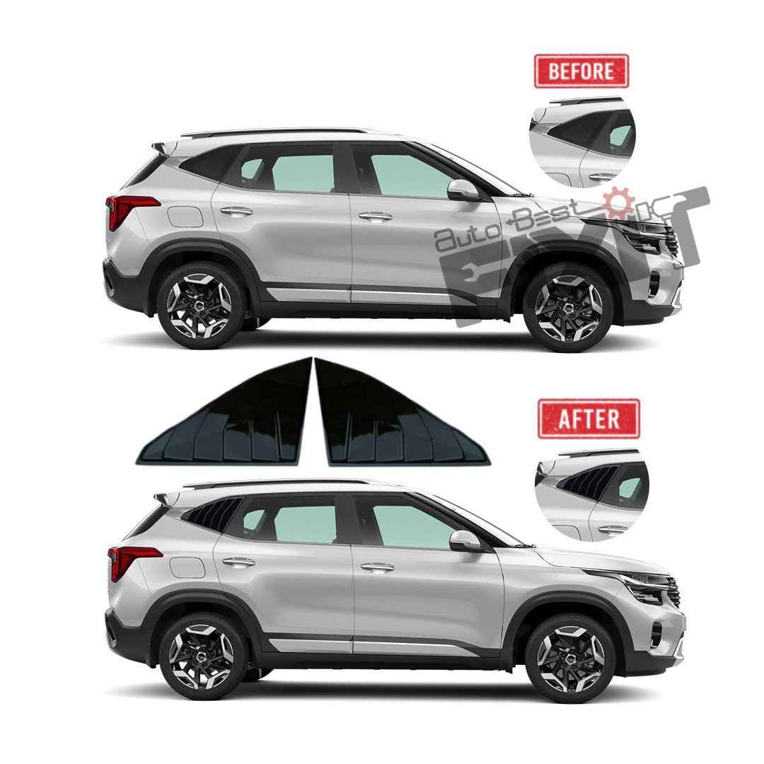 Kia Seltos Window Louvers – Easy Installation F