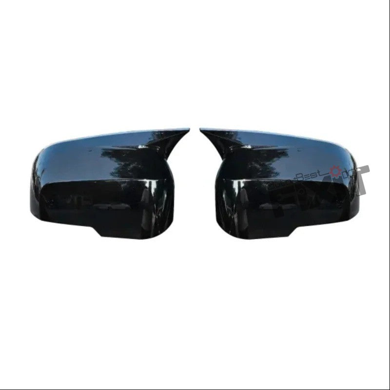 AutoStylenn Mahindra Scorpio N Batman Style Mirror Caps For MAHINDRA SCORPIO N Compatible with MAHINDRA Scorpio N Vehicle