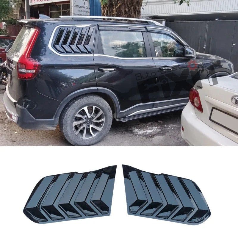 AutoStylenn Mahindra Scorpio N Window Louvers For MAHINDRA SCORPIO N Compatible with MAHINDRA Scorpio N Vehicle_4