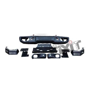 Mahindra Thar Front Metal Bumper Wrangler Style With Winch And Underbody Shield – Aftermarket Car Accesso
