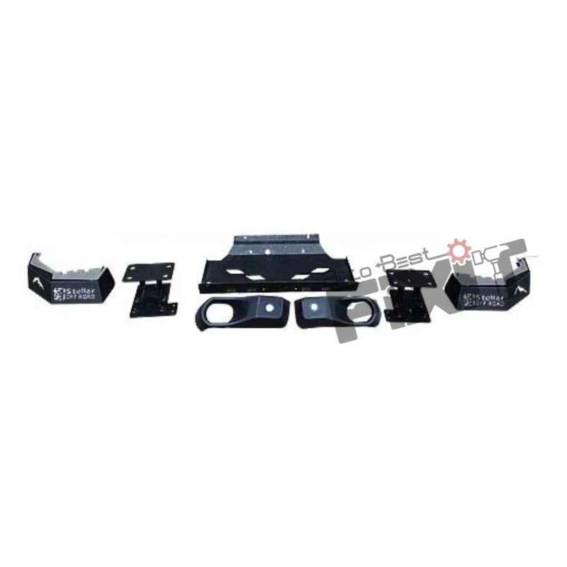 Mahindra Thar Front Metal Bumper Wrangler Style With Winch And Underbody Shield – Easy Installation F