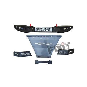 Mahindra Thar Roxx Top Fire Front Metal Bumper With Underbody Shield – Aftermarket Car Accesso