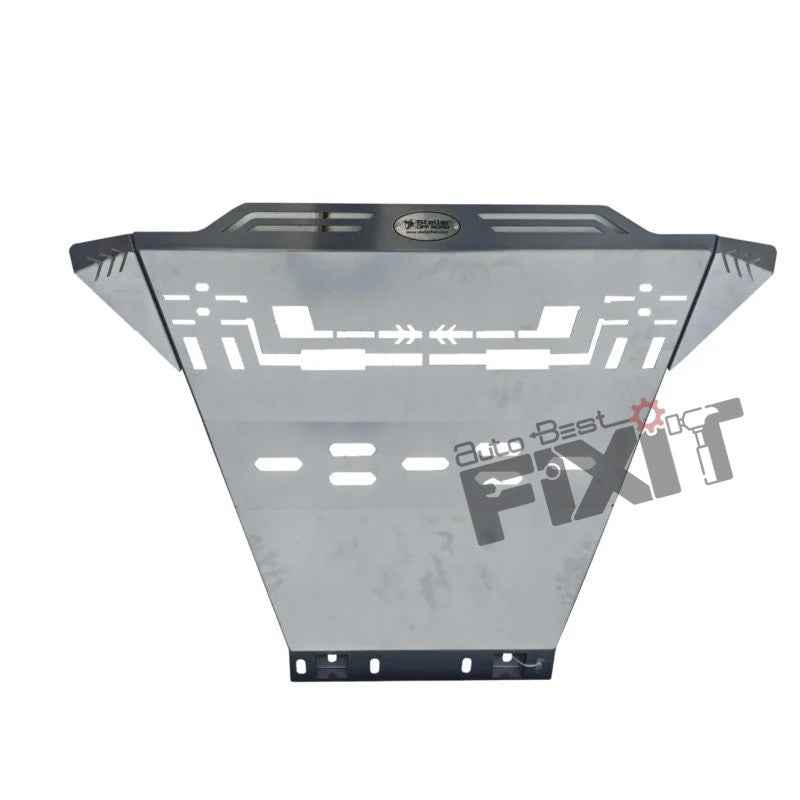 Mahindra Thar Roxx Wrangler Style Front Bumper (ABS) With Underbody Shield – Durable ABS Constructi