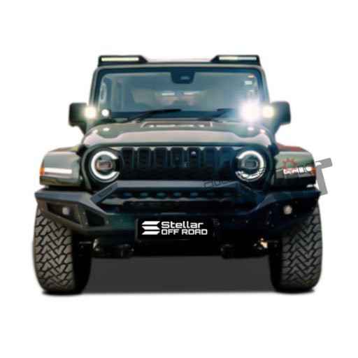 Mahindra Thar Roxx Front Bumper With Underbody Shield (V2) – Easy Installation F