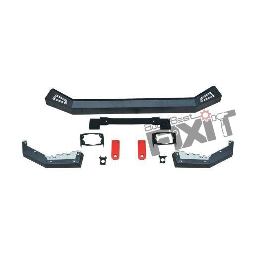 AutoStylenn Mahindra Thar Roxx Front Bumper With Underbody Shield (V2) For MAHINDRA THAR ROXX Compatible with MAHINDRA Thar Roxx Vehicle_5