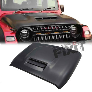 Mahindra Thar / Thar Roxx Wrangler style Hood – Aftermarket Car Accesso