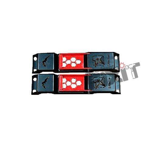 Mahindra Thar Stellar Door Hinge V2 (Black & Red )