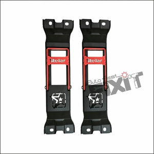 Mahindra Thar Roxx Door Hinge Step Combined Red & Black (V3)