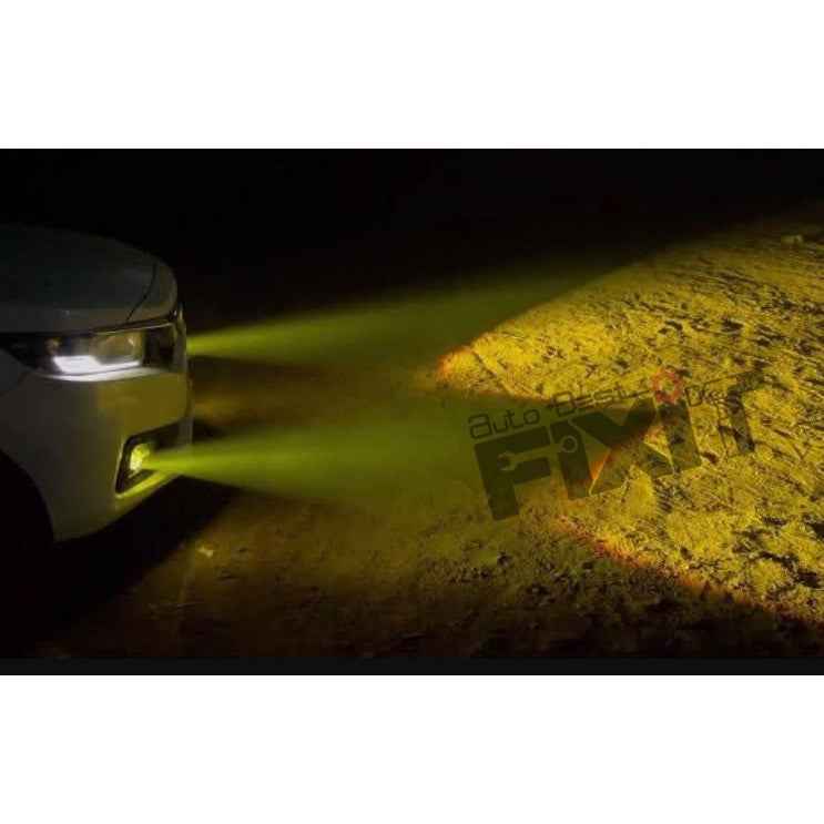 Mahindra Thar 3 Inch Tri Colour Fog Lamp – Easy Installation F