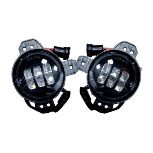 AutoStylenn Mahindra Thar Harley Style 3 Inch LED Fog Lamp For MAHINDRA THAR Compatible with MAHINDRA Thar Vehicle