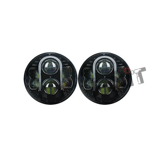 AutoStylenn Mahindra Thar Head Lamp U-Type For MAHINDRA THAR Compatible with MAHINDRA Thar Vehicle