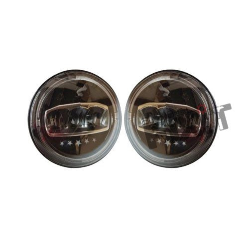 AutoStylenn Mahindra Thar G Wagon Style Head Lamp ��� Premium LED Lighting For MAHINDRA THAR Compatible with MAHINDRA Thar Vehic