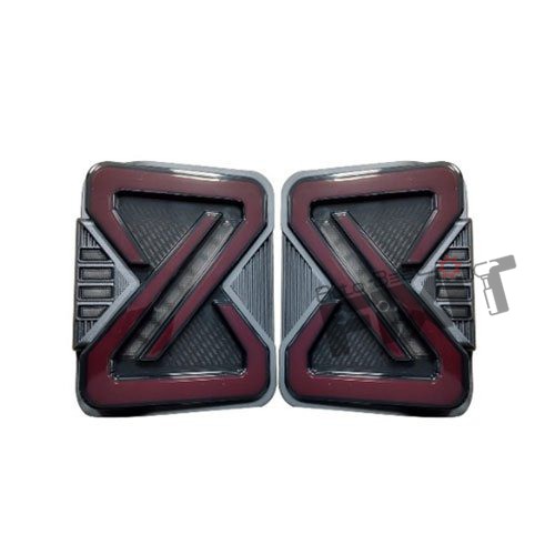 Mahindra Thar X Design Tail Light Wrangler Style | Premier Look & Stylish LED Rear Lights – Aftermarket Car Accesso