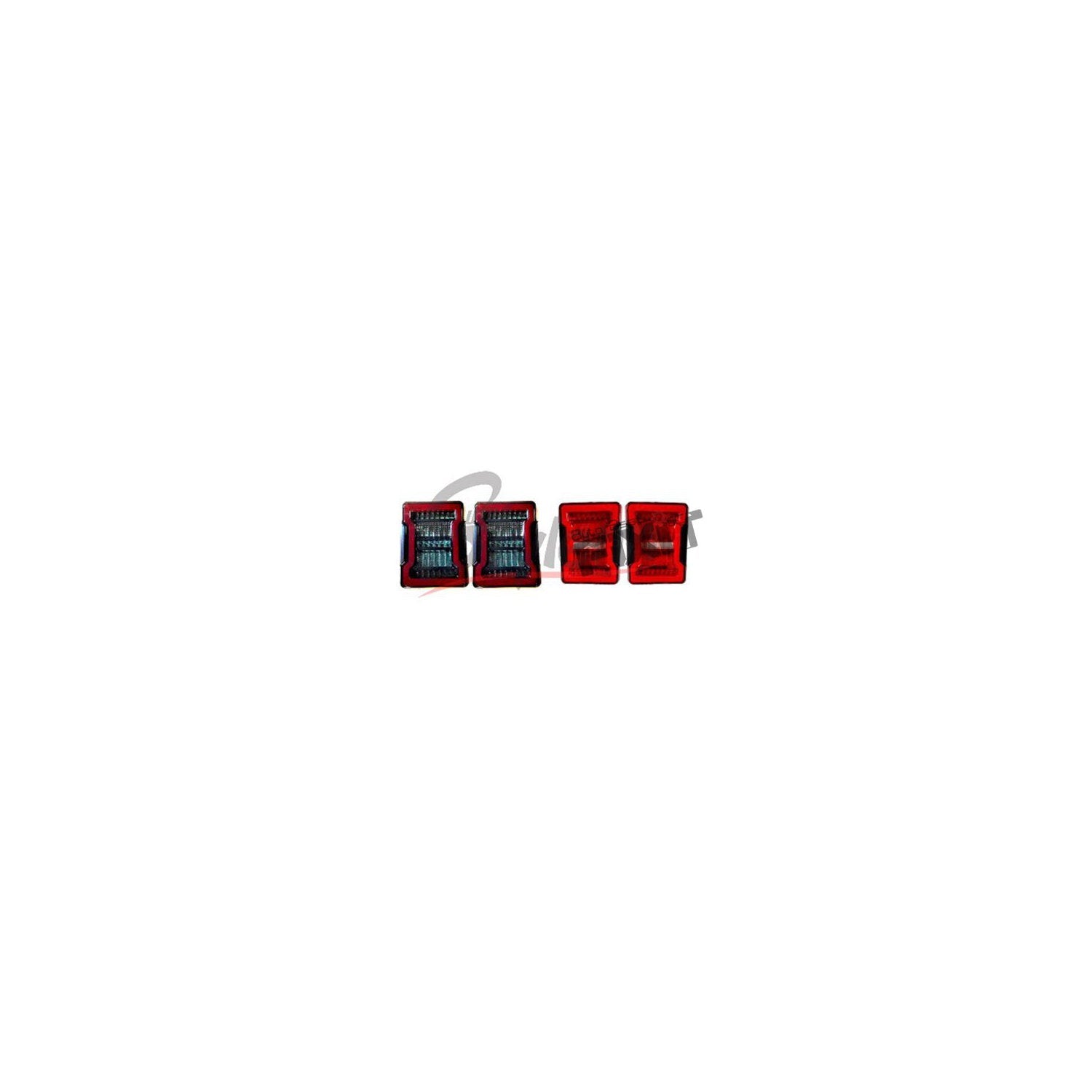 AutoStylenn Mahindra Thar Wrangler Style Tail Lamp For MAHINDRA THAR Compatible with MAHINDRA Thar Vehicle