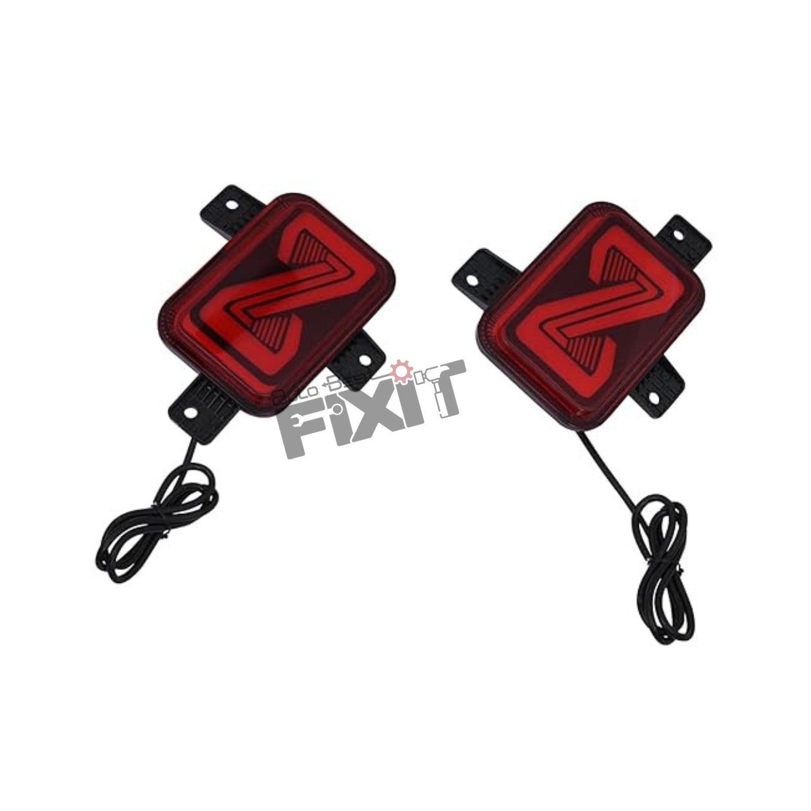 AutoStylenn Mahindra Thar X Style Bumper Reflector | Stylish Rear Reflectors for Enhanced Visibility For MAHINDRA THAR Compatible with MAHINDRA Thar Vehicle_5