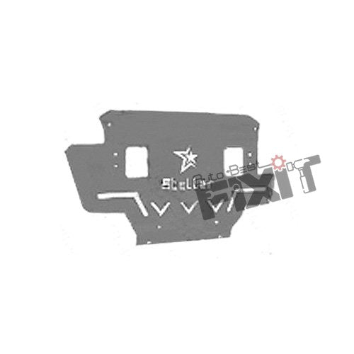 AutoStylenn Mahindra Thar Underbody Shield Gray 1 Set For MAHINDRA THAR Compatible with MAHINDRA Thar Vehicle