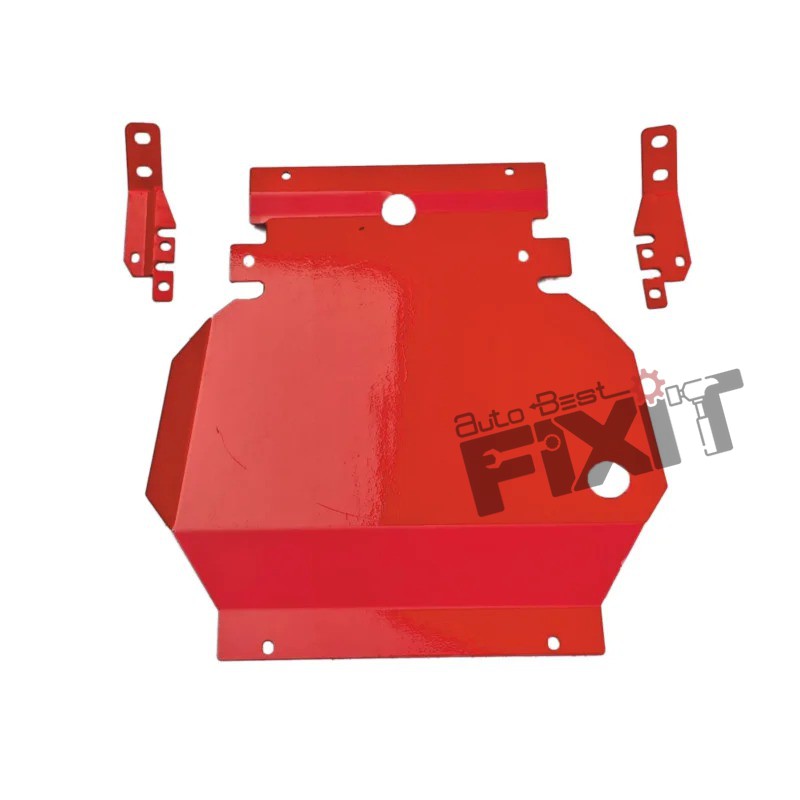 AutoStylenn Mahindra Thar Underbody Shield Set Of 3 Pcs For MAHINDRA THAR Compatible with MAHINDRA Thar Vehicle_2
