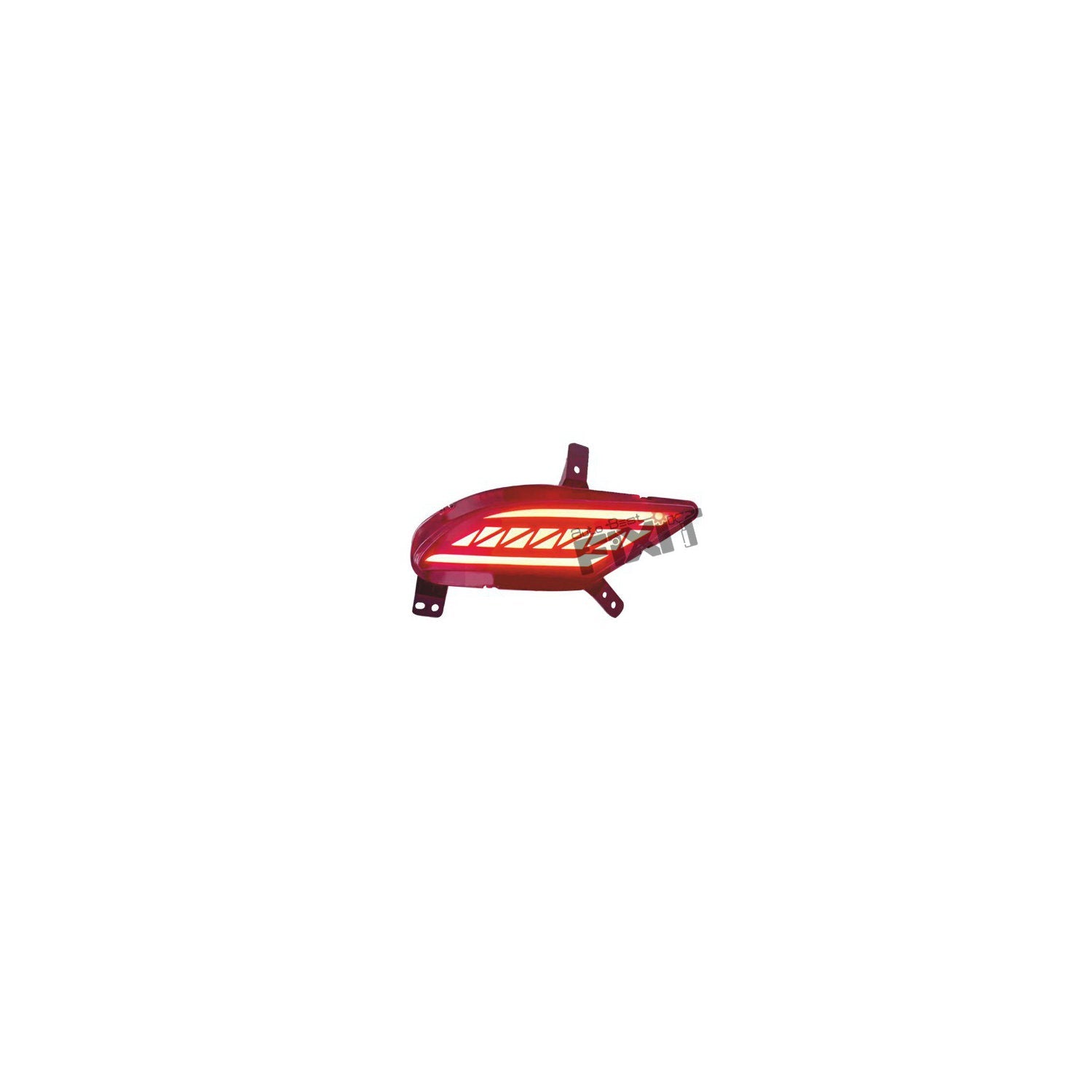 AutoStylenn Mahindra XUV 700 Bumper Reflector For MAHINDRA XUV 700 Compatible with MAHINDRA XUV 700 Vehicle
