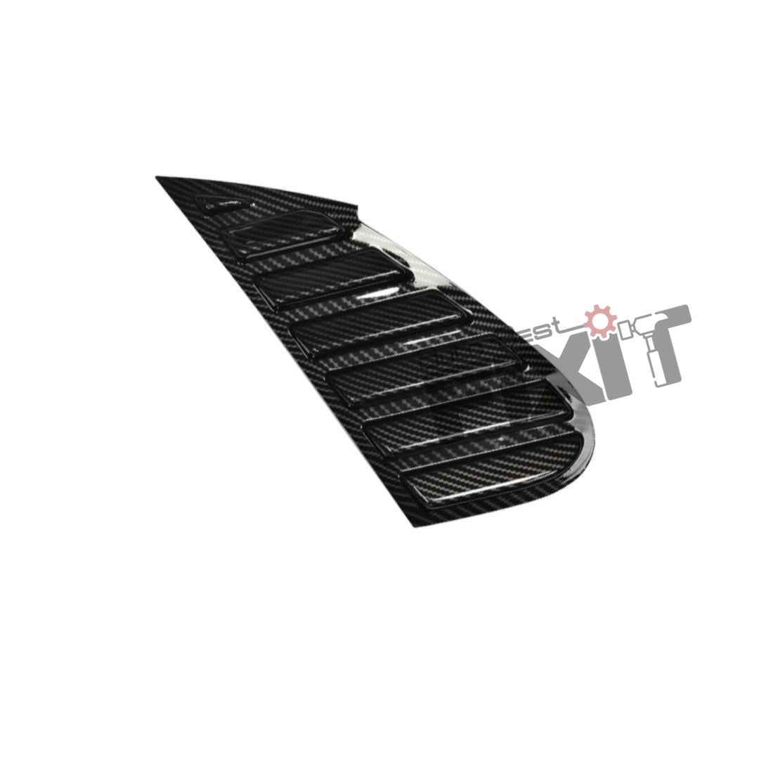 Maruti Suzuki Baleno 2022 - 2024 Carbon Window Louvers & Quarter Glass Cover – Premium Quality Desi