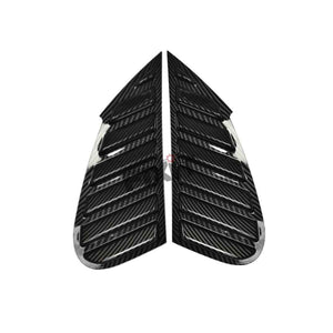 Maruti Suzuki Baleno 2022 - 2024 Carbon Window Louvers & Quarter Glass Cover – Aftermarket Car Accesso