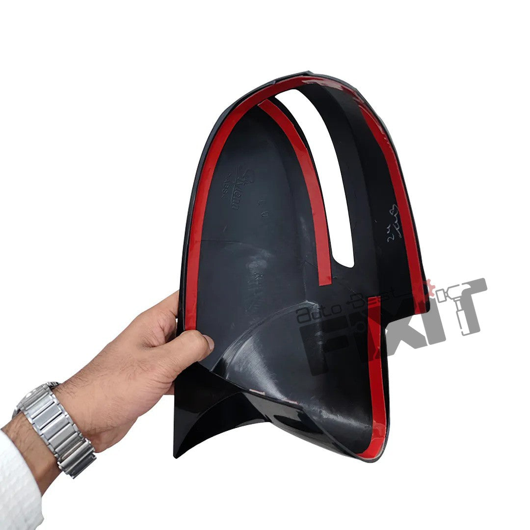 AutoStylenn Maruti Suzuki Ertiga Batman Style Mirror Cover 2012 2018 For MARUTI ERTIGA Compatible with MARUTI Ertiga Vehicle_5