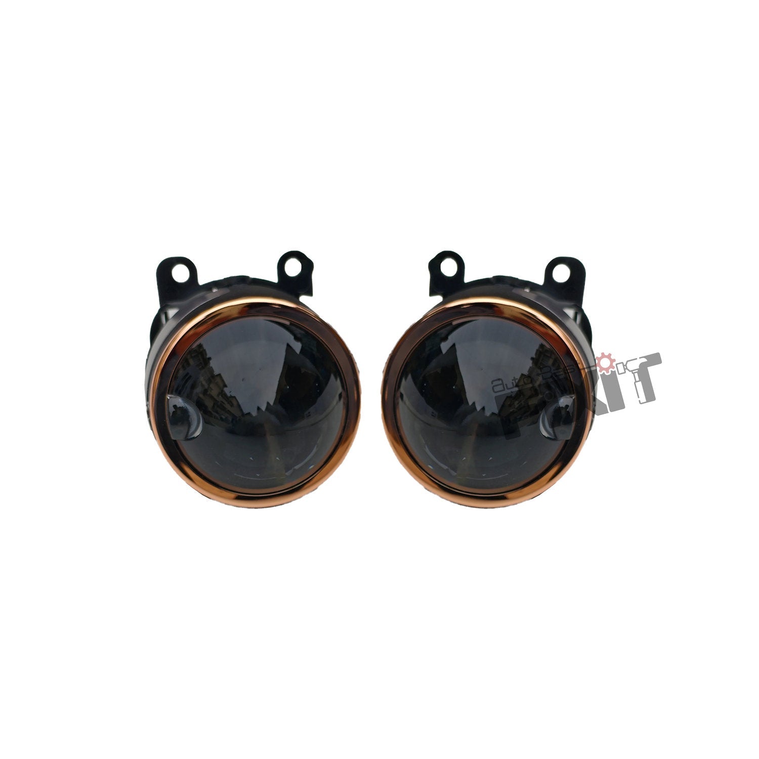 AutoStylenn Maruti Suzuki Jimny 3 Inch Tri Colour LED Projector Fog Lamp For MARUTI JIMNY Compatible with MARUTI Jimny Vehicle