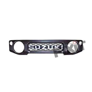 Maruti Suzuki Jimny Big Suzuki Logo Matte Black Grille – Aftermarket Car Accesso