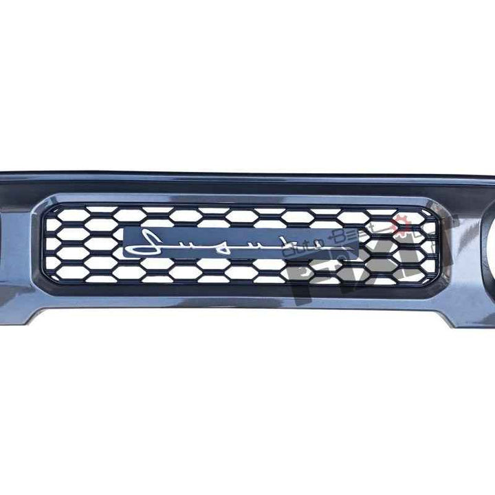 Maruti Suzuki Jimny ABS Grill With Suzuki Cursive Logo (Matt Black, Gloss Black, Grey) – Durable ABS Constructi