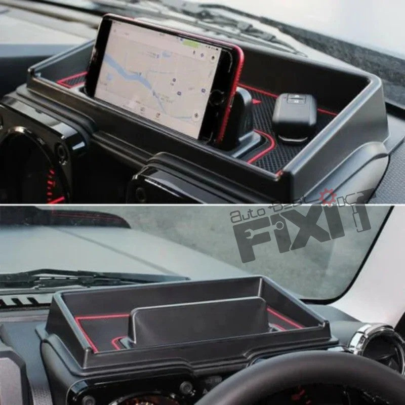 AutoStylenn Maruti Suzuki Jimny Dashboard Tray Black For MARUTI JIMNY Compatible with MARUTI Jimny Vehicle_5